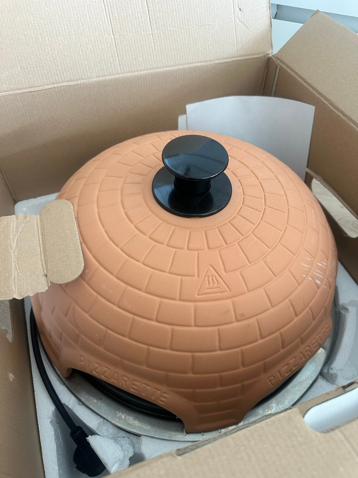 Emerio Pizzarette Cool Wall - Pizza Oven voor Thuis, Tuin en Terras, Pizzaovens, Ophalen, Zo goed als nieuw