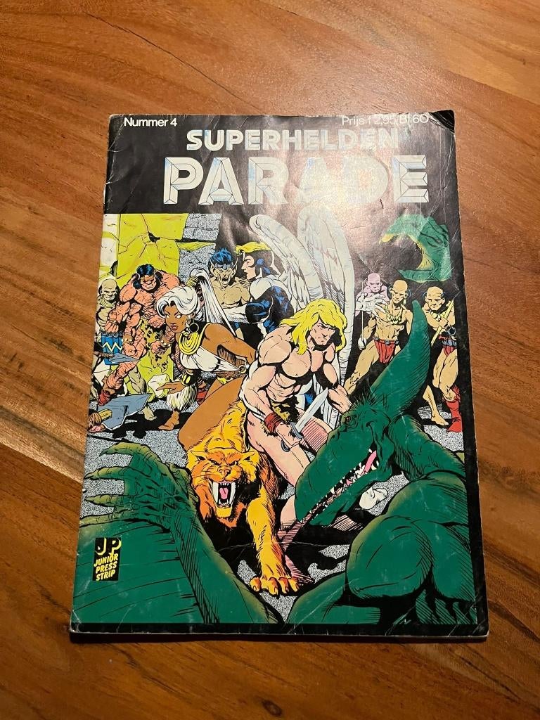 Marvel Superhelden Parade 4 (NL – Junior Press), Boeken, Strips | Comics, Eén comic, Ophalen of Verzenden, Zo goed als nieuw, Europa