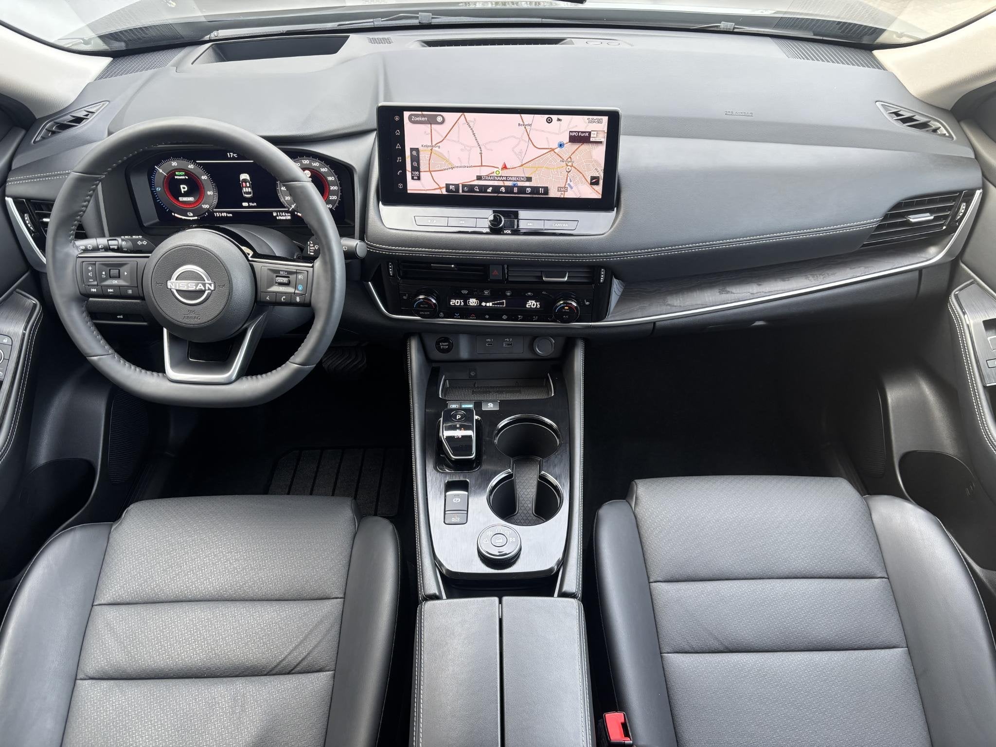Nissan X-Trail 1.5 e-4orce Tekna 4WD / Trekhaak - 1800kg Tre, Auto's, Automaat, 1497 cc, 2 kWh, Zwart