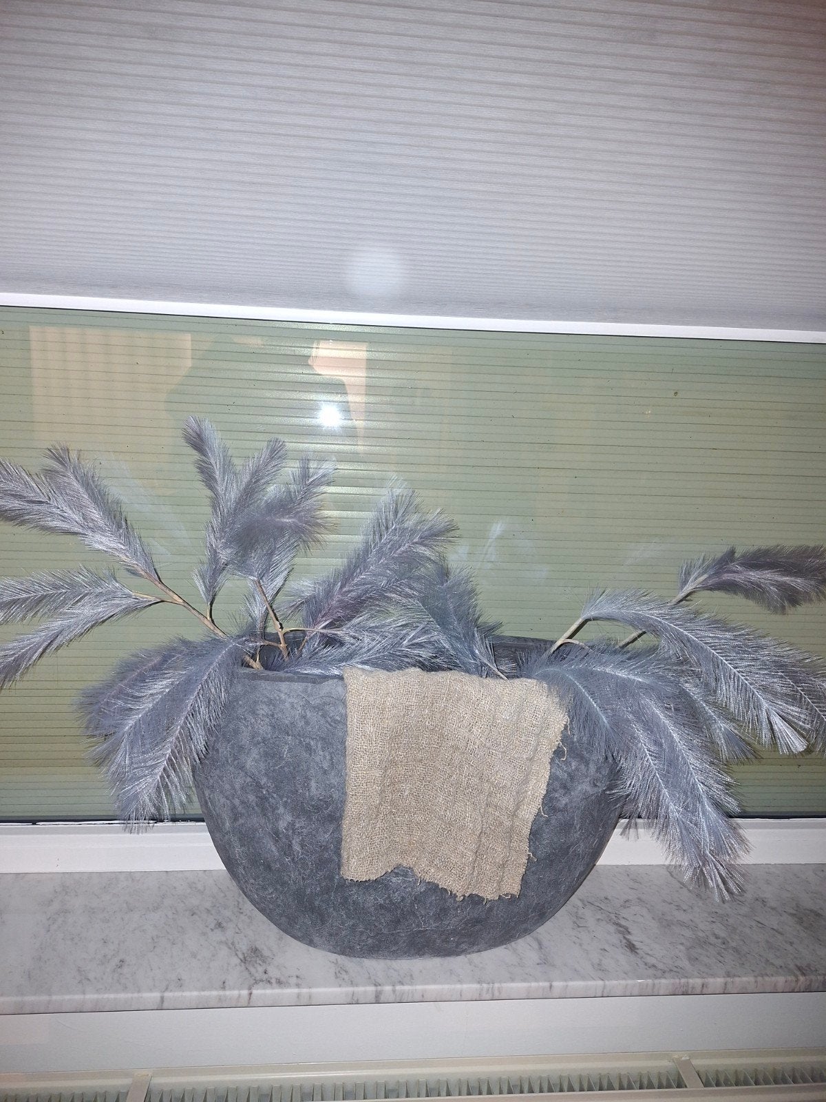prachtige ovale pot (met deco), Ophalen, Zo goed als nieuw, Overige vormen, Aardewerk
