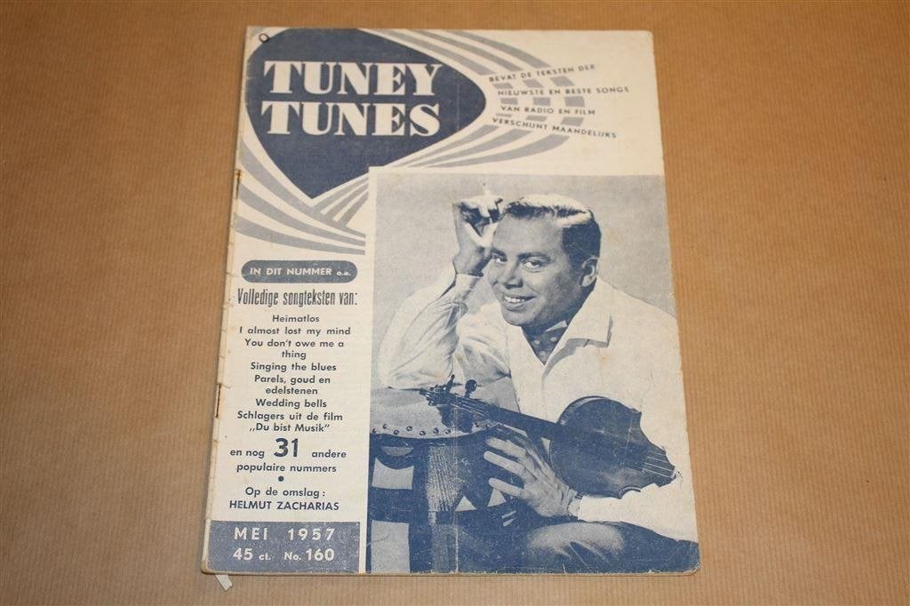 Tuney Tunes - No. 160 - 1957, Ophalen of Verzenden, 1940 tot 1960, Knipsel(s)