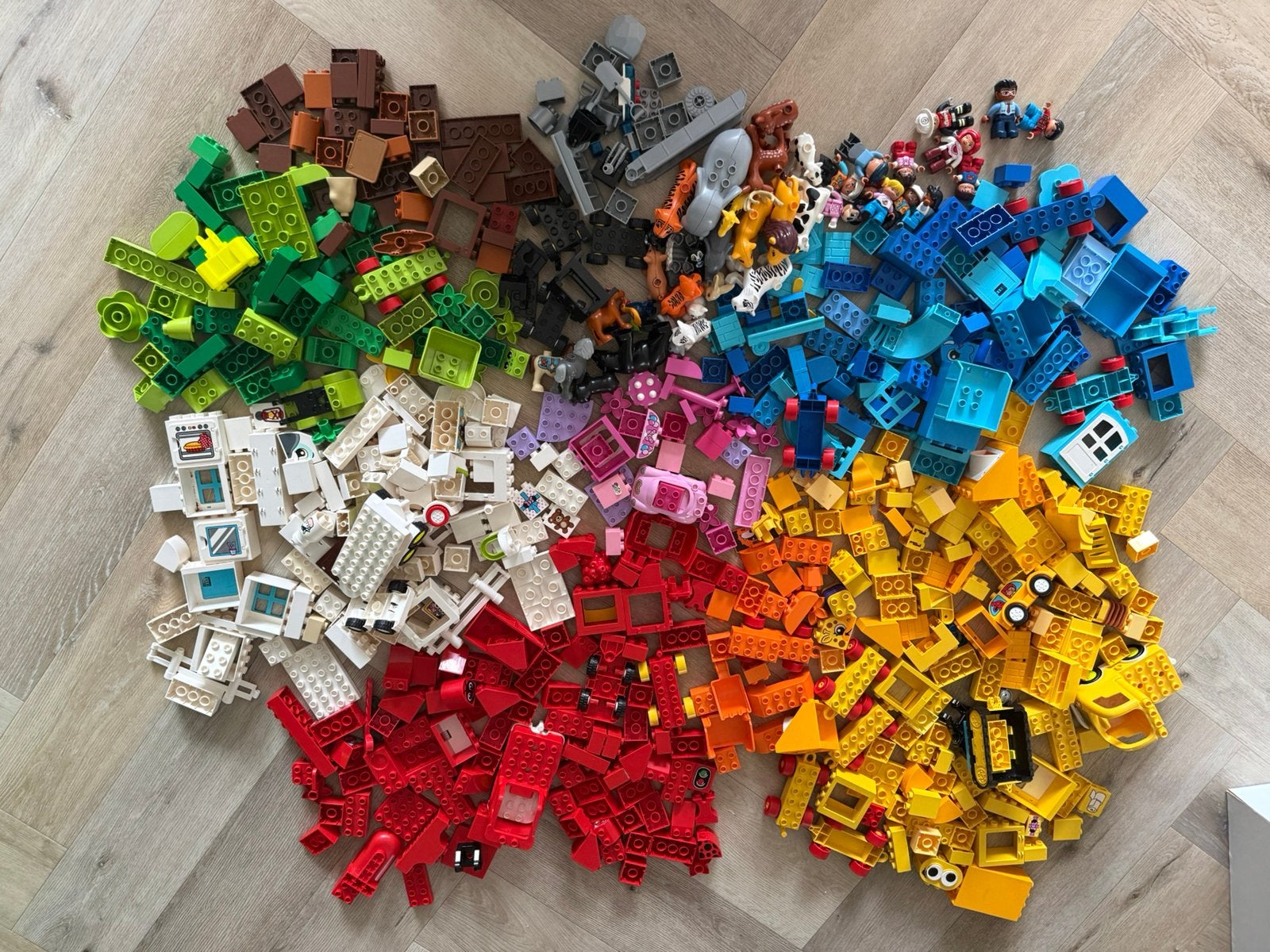 Duplo, diverse sets en losse blokjes, Ophalen, Zo goed als nieuw