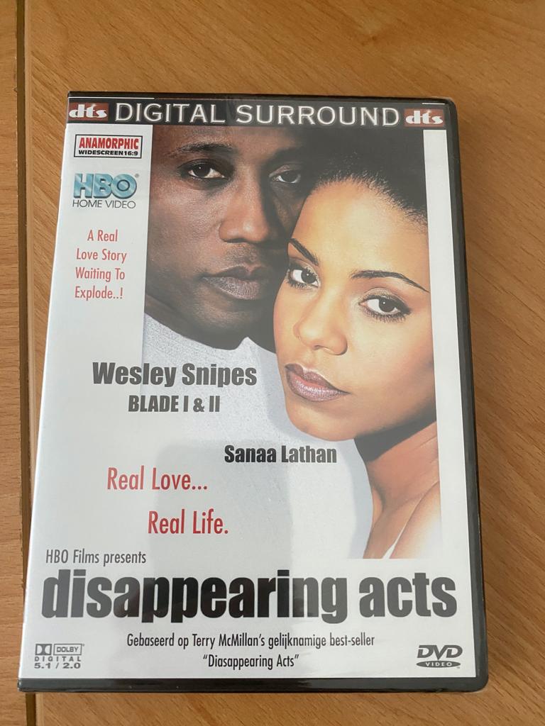 DVD Disappearing acts ( Nieuw in verpakking), Vanaf 12 jaar, Ophalen of Verzenden, Nieuw in verpakking, Drama
