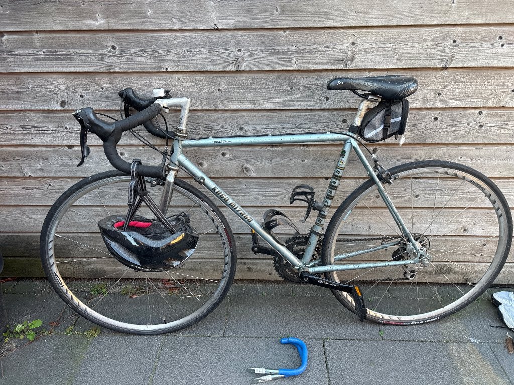 Wielrenfiets, Ophalen, Gebruikt, Aluminium, Koga Miyata