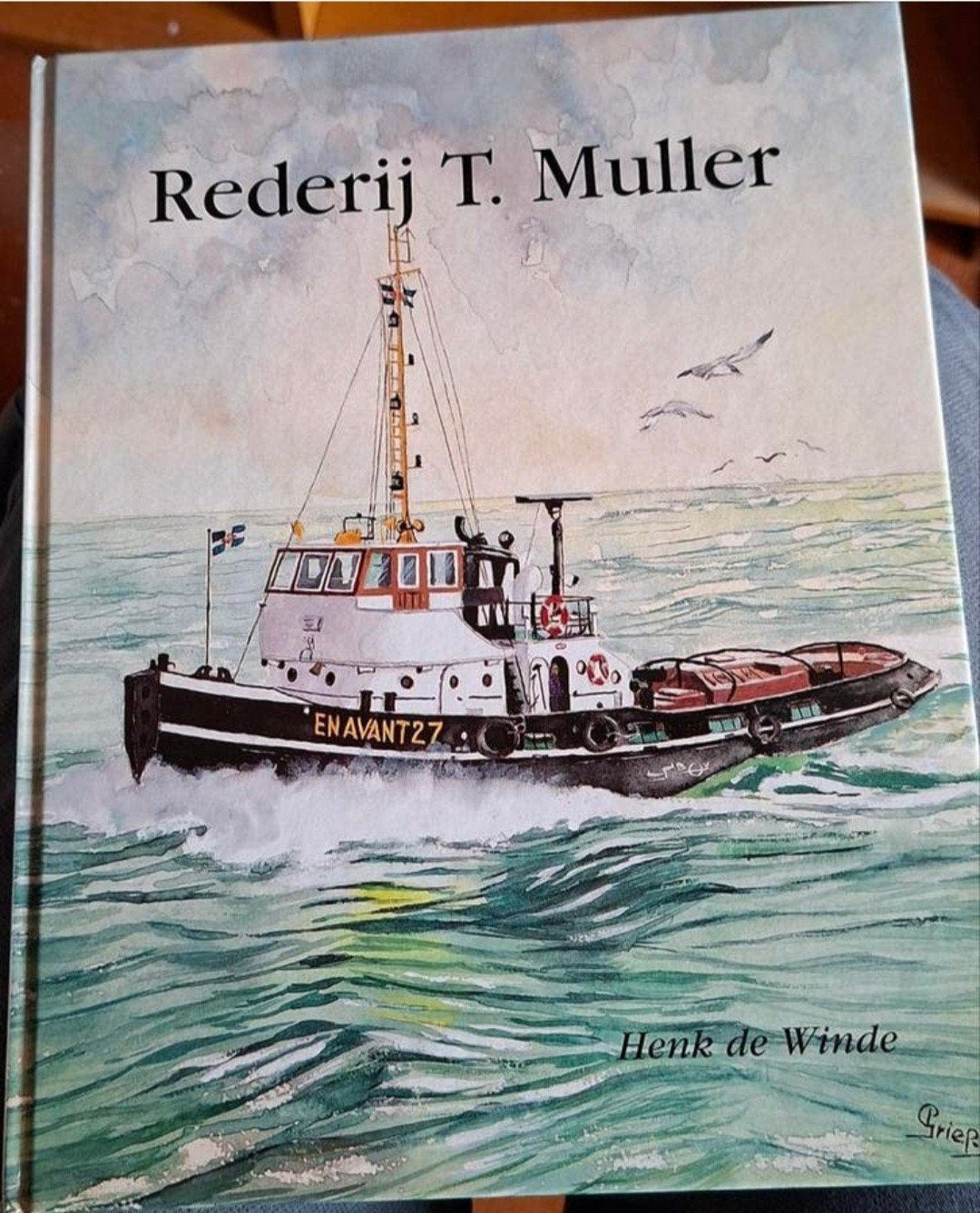 Rederij T. Muller - Geschiedenis van Sleepdienst En Avant, Ophalen of Verzenden, 20e eeuw of later, Zo goed als nieuw, Henk de Winde