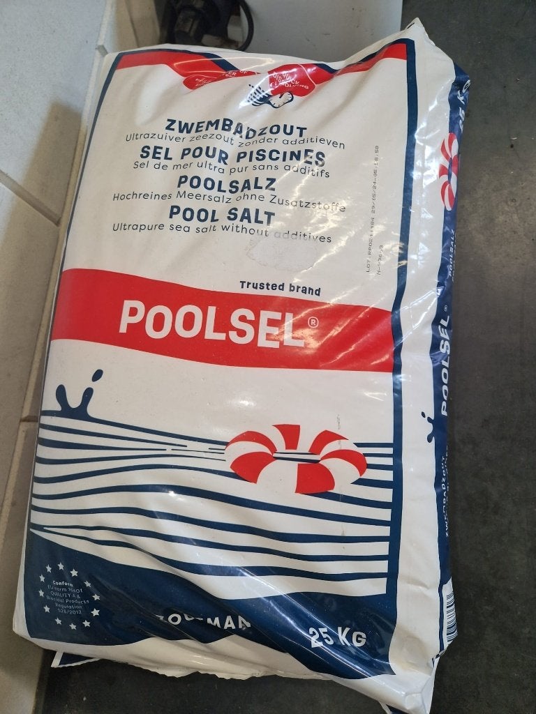 Zwembadzout, Ophalen, Nieuw, Overige typen
