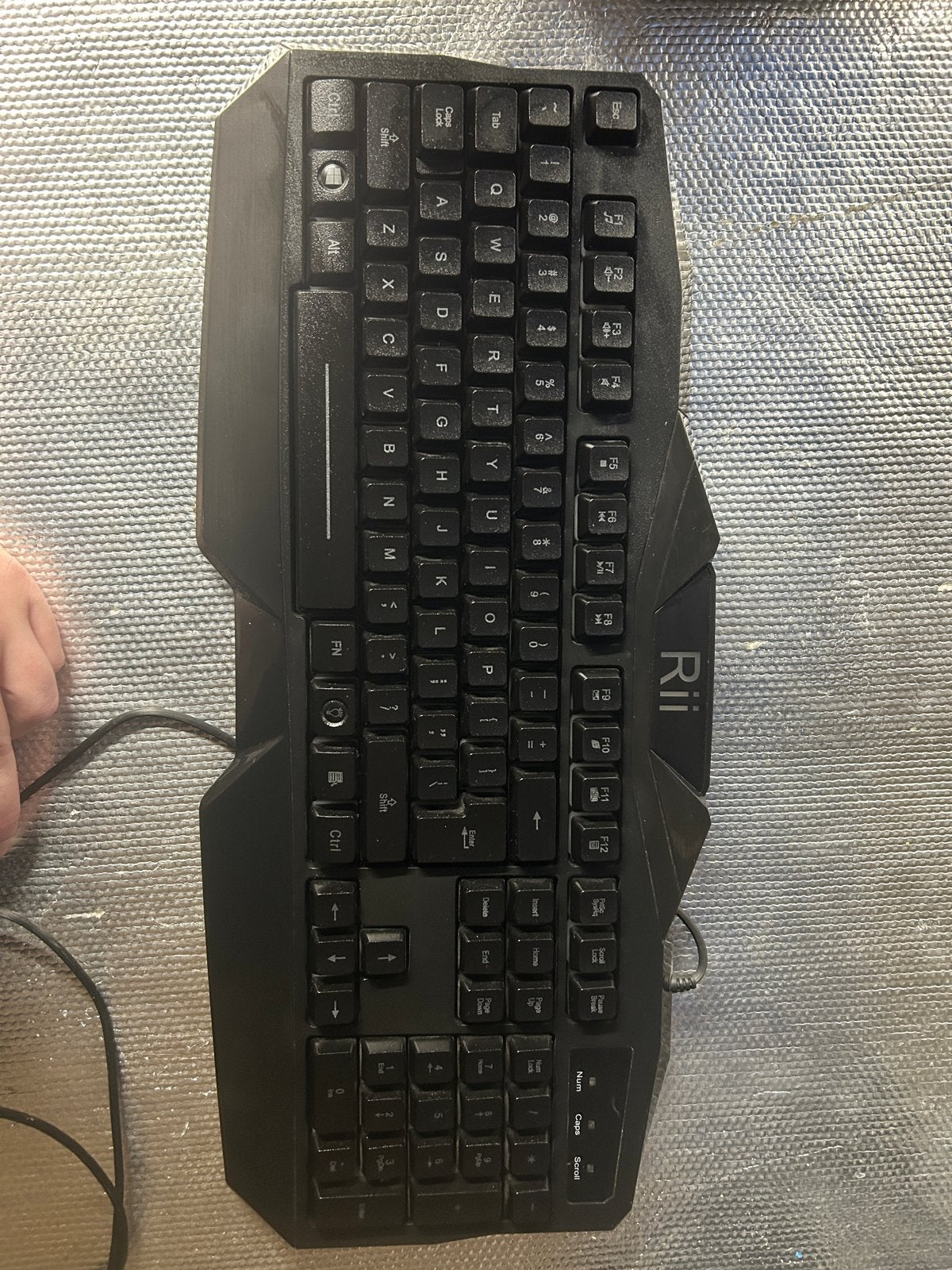Rii RK400 Gaming Toetsenbord - Zo goed als nieuw, Computers en Software, Gaming toetsenbord, Ophalen of Verzenden, Zo goed als nieuw