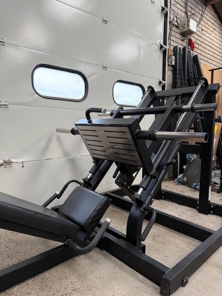 45 graden plate loaded leg press / fitness, Gebruikt, -, -, Overige typen