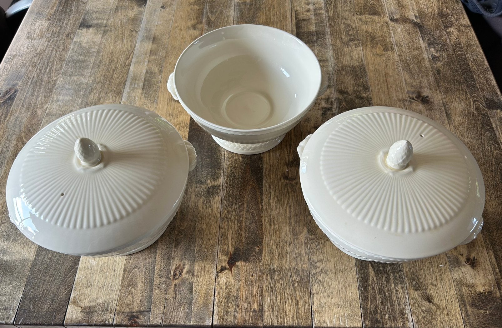 Wedgwood Edme, Ophalen