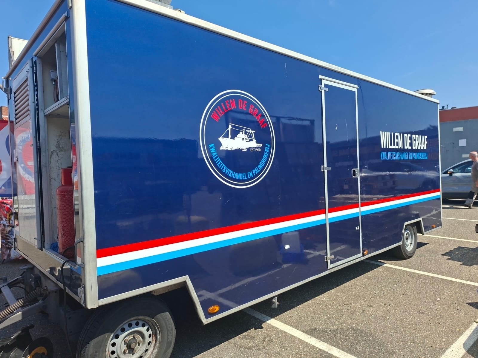 Vis / snack Verkoopwagen - 5.90m, recent onderhoud, Ophalen of Verzenden