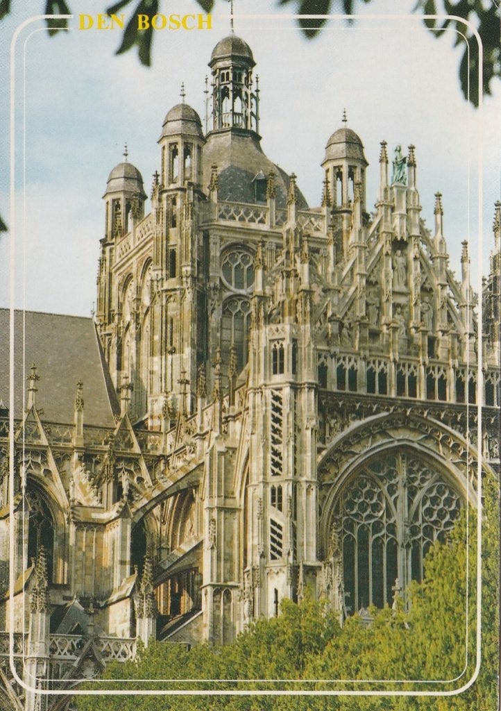 DEN BOSCH St. Jan Kerk, Verzamelen, Verzenden, 1980 tot heden, Gelopen, Noord-Brabant