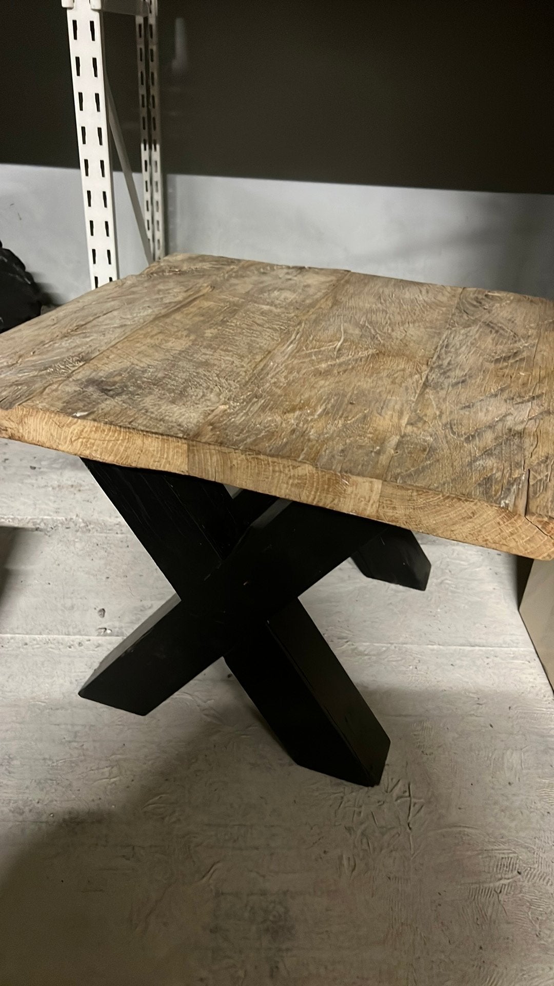 Boomstam salontafel, Antiek en Kunst, Ophalen
