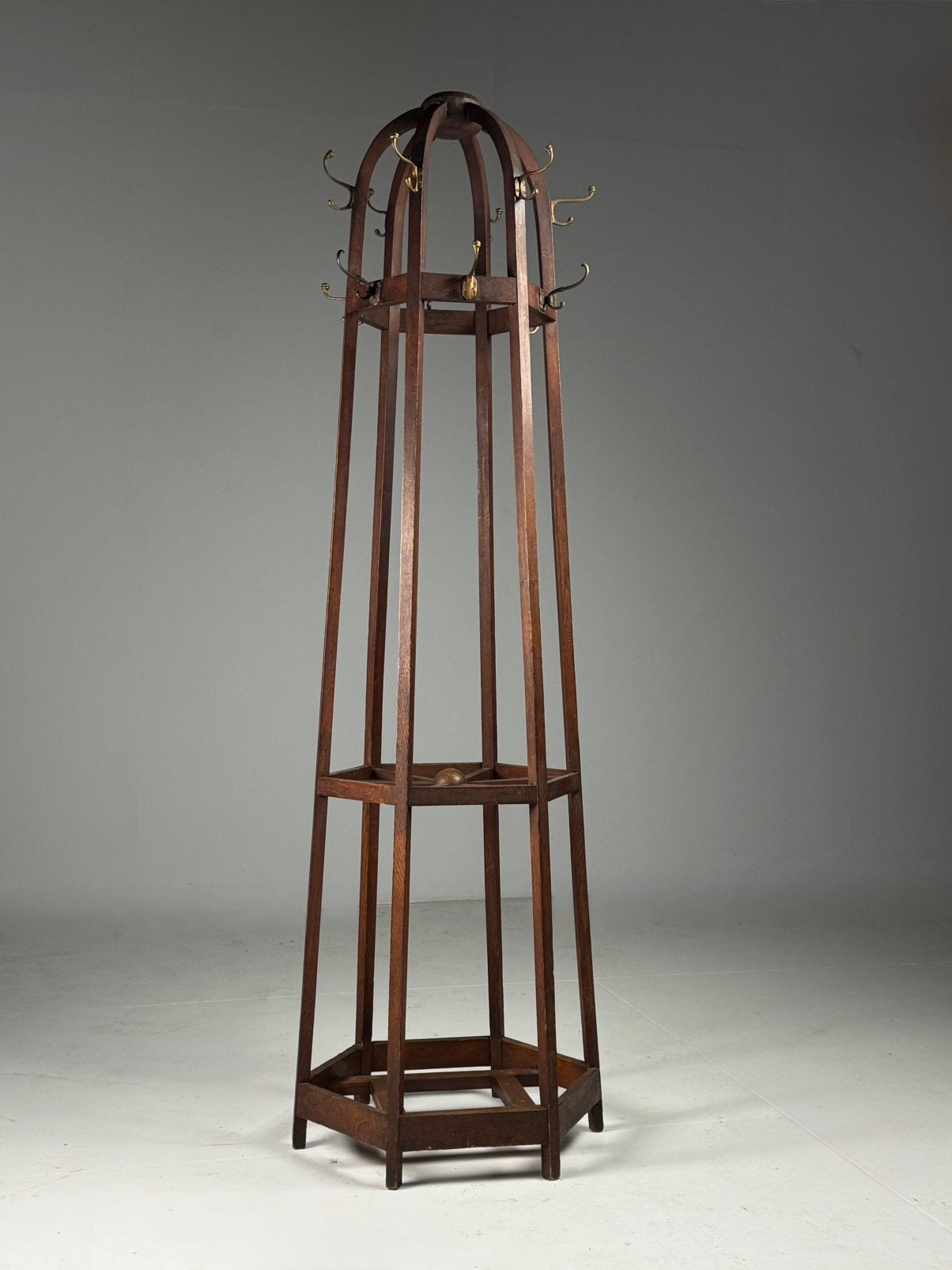 Arts en Crafts kapstok antiek, Ophalen of Verzenden