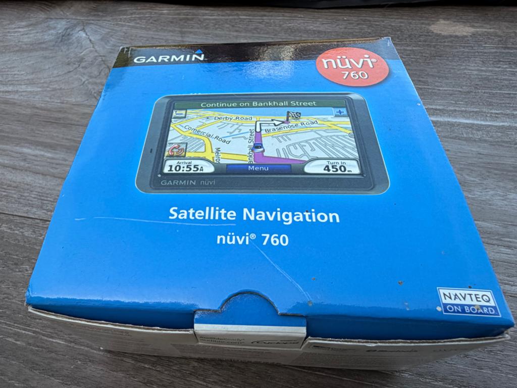 Garmin nüvi 760 Navigatiesysteem met accessoires, Auto diversen, Autonavigatie, Zo goed als nieuw, Ophalen