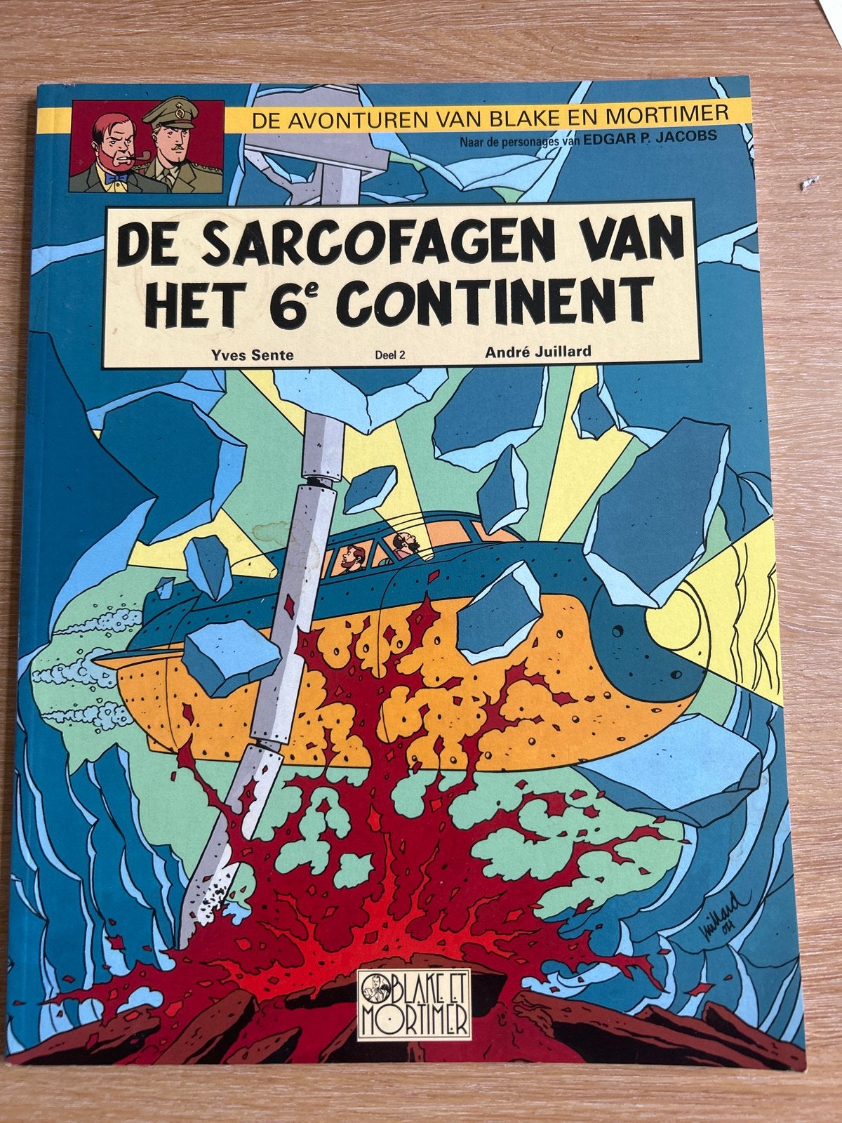 Blake en Mortimer: De Sarcofagen van het 6e Continent Deel 2, Eén stripboek, Ophalen of Verzenden, Zo goed als nieuw