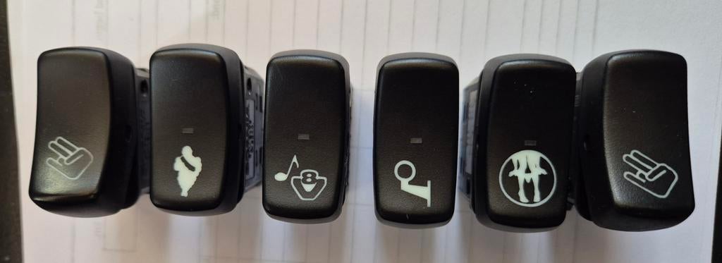 Originele Scania R Dashboard schakelaars, Auto-onderdelen, Ophalen of Verzenden, Scania, Interieur en Bekleding