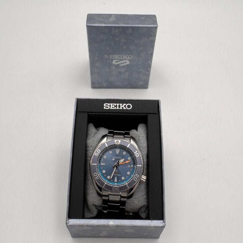 Seiko SFK001J1 GMT Diver 200mm Prospex Solar - Nette staat, Ruilrijk, Zo goed als nieuw, Info@ruilrijk.nl, Neerstraat 60, 6041 KD Roermond