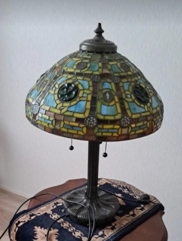 Tiffany studio Zodiac tafellamp, Ophalen