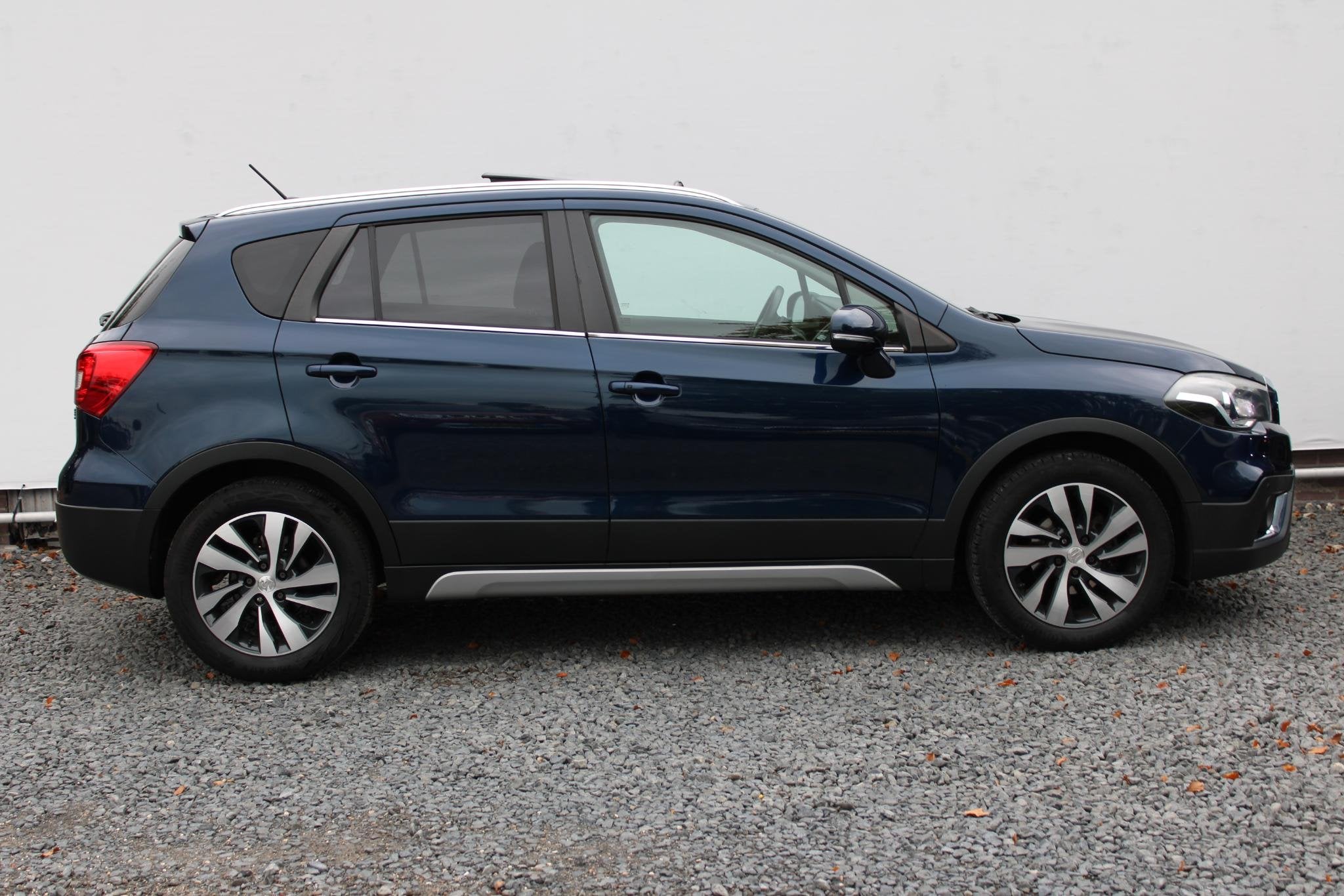 Suzuki S-Cross 1.4 Boosterjet AllGrip High Executive Automaa, Auto's, Automaat, Adaptive Cruise Control, Gebruikt, 4 cilinders