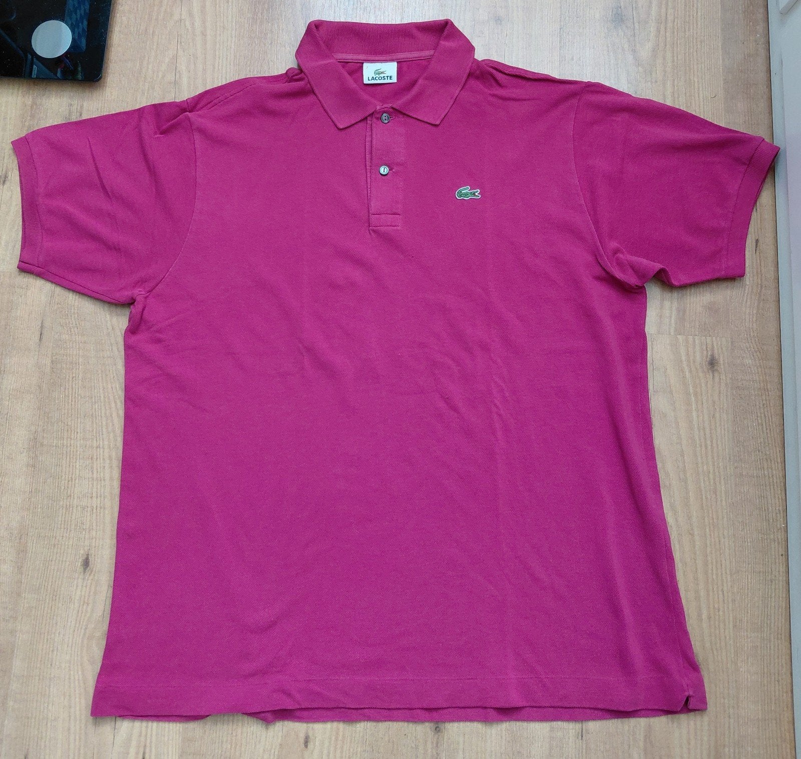 Lacoste polo oudroze maat 7 of XXL, Kleding | Heren, Lacoste, Overige maten, Ophalen of Verzenden, Roze