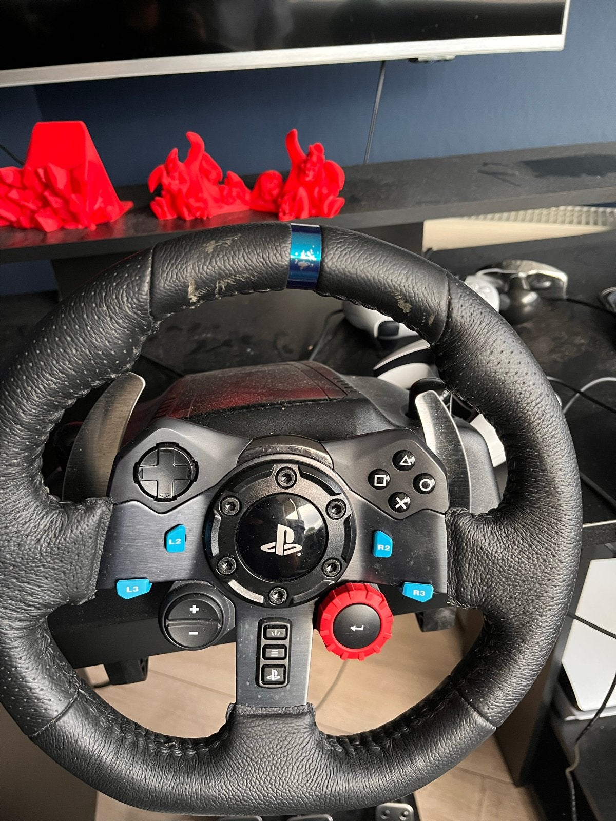 Logitech G29 racestuur met pedalen en schakelpook, Ophalen of Verzenden, Overige merken, Gebruikt