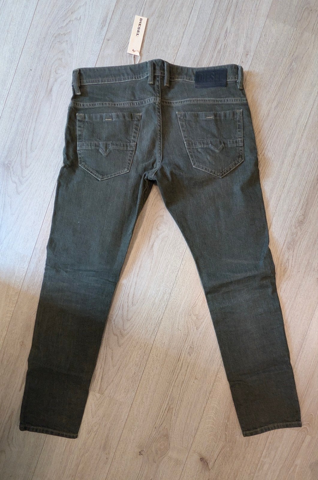 Nieuwe Diesel jeans - Zwartrgroen - W32 L30, Kleding | Heren, Spijkerbroeken en Jeans, Nieuw, W32 (confectie 46) of kleiner, Ophalen of Verzenden