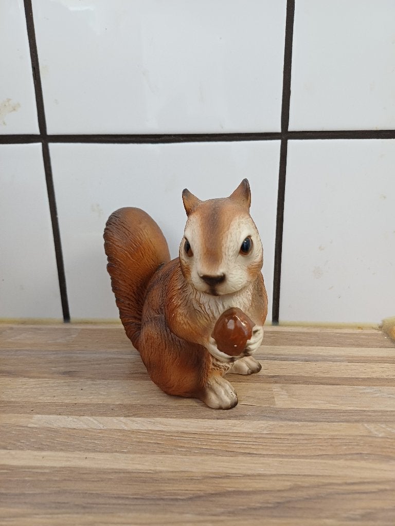 Beeldje eekhoorn, Ophalen of Verzenden, Gebruikt, Dier