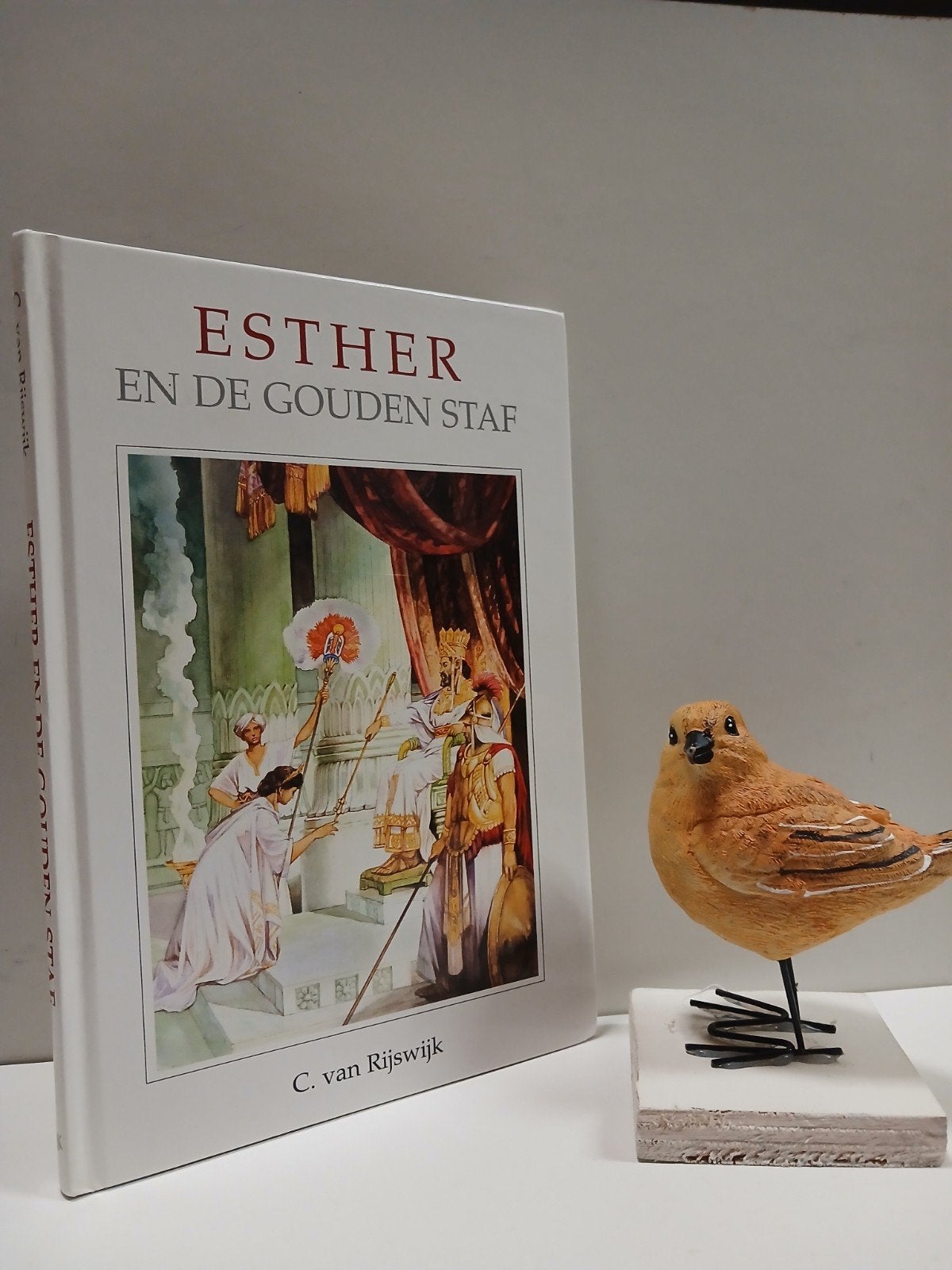 Rijswijk, C. van; Esther en de gouden staf Serie Het Woord, Ophalen of Verzenden, Gelezen, Christendom | Protestants