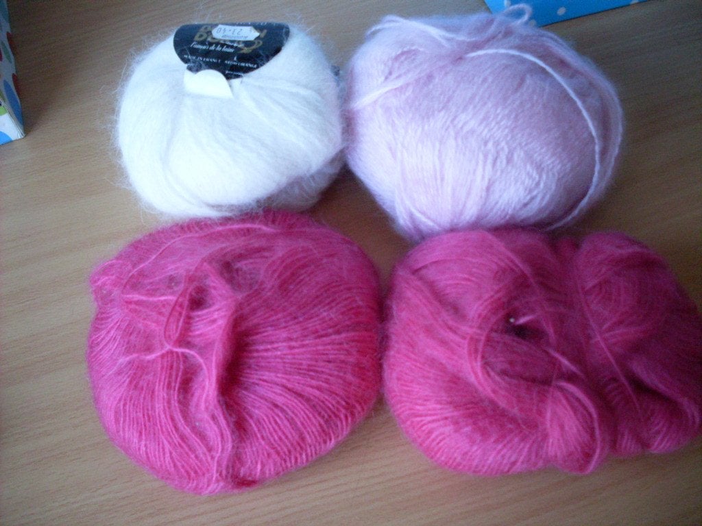 doos met 250 gram mooie mohair haak of brei wol, Ophalen, Nieuw, Breien of Haken, Wol of Garen