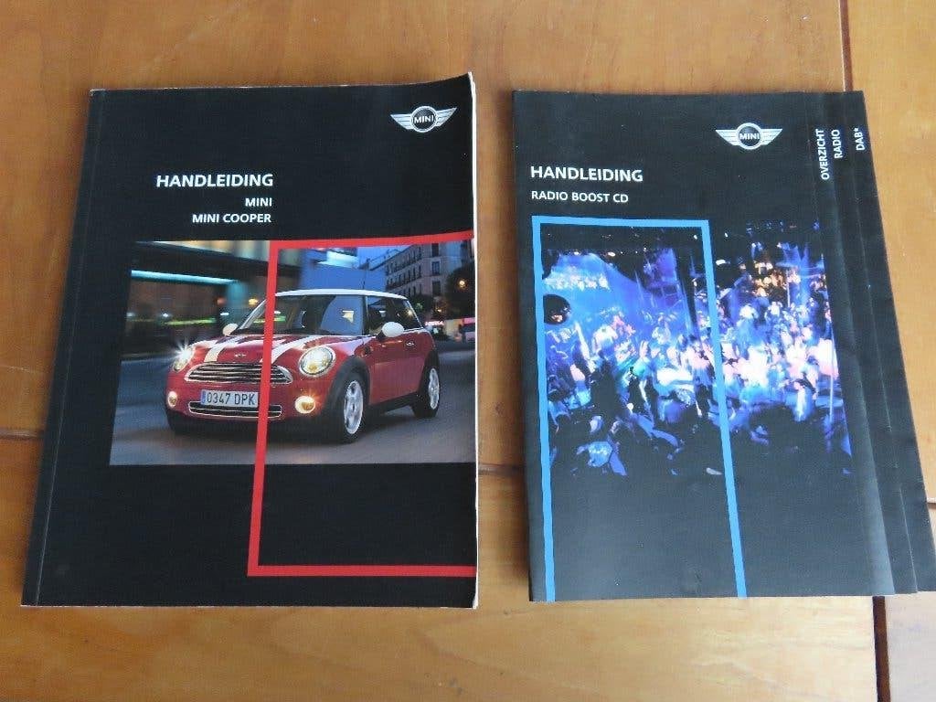 Instructieboek Mini Cooper, Mini Cooper S 2006 + Audio, Auto diversen, Ophalen of Verzenden
