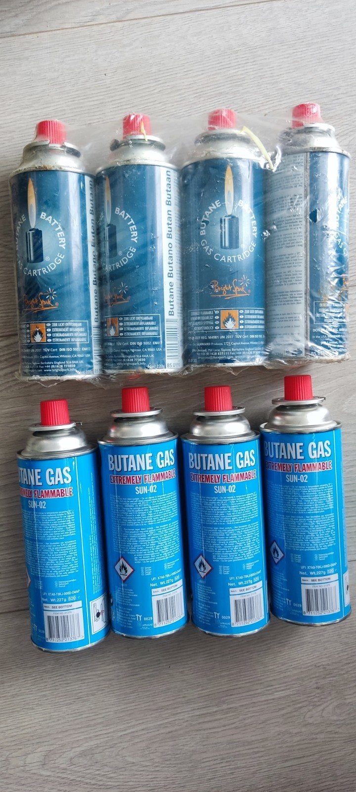 Butane gas voor Fondue gas brander, Ophalen of Verzenden, Nieuw