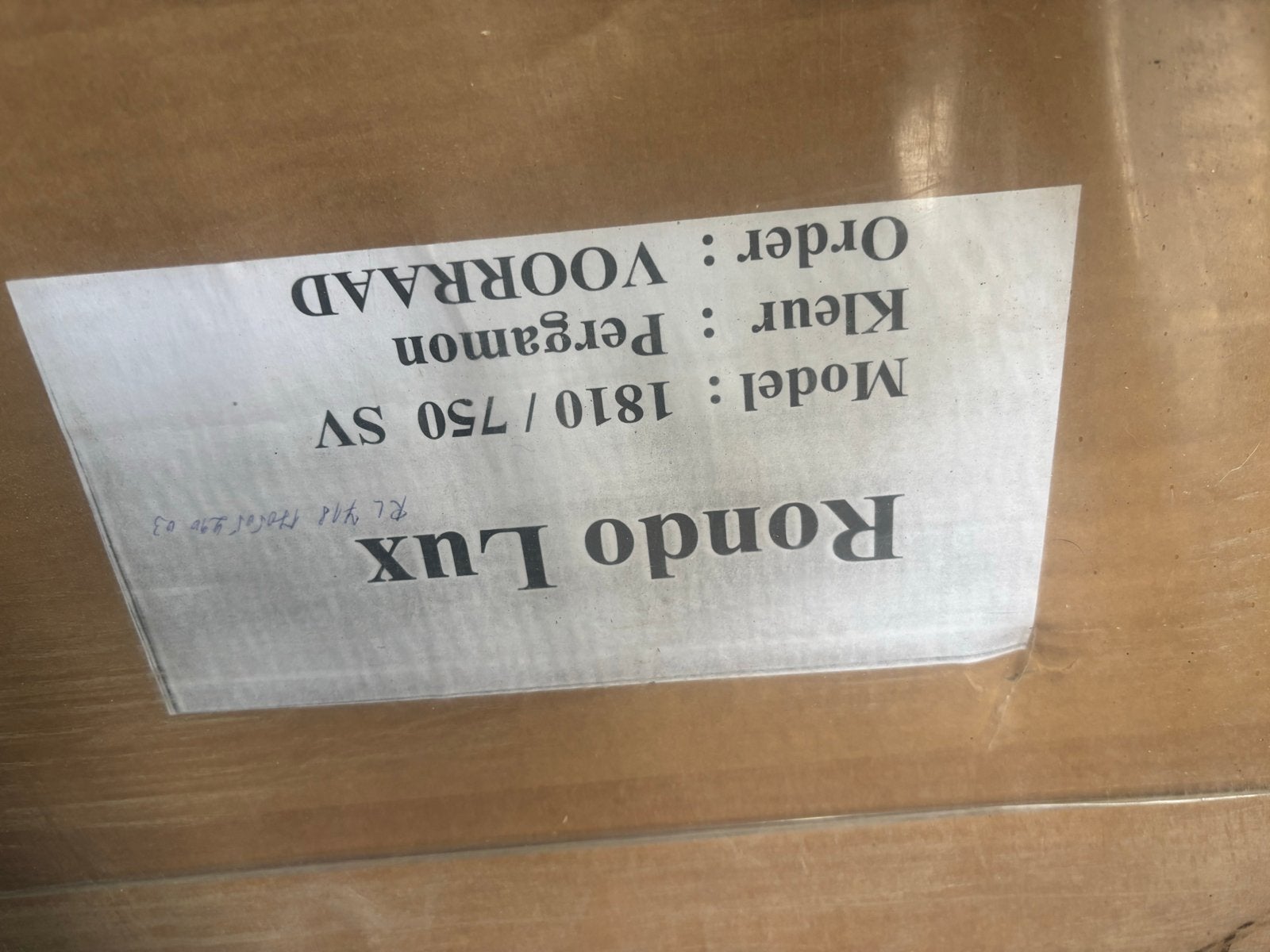 Nieuwe Rondo Lux Binnendeur - Model 1810/750 SV Perg, Ophalen, Nieuw