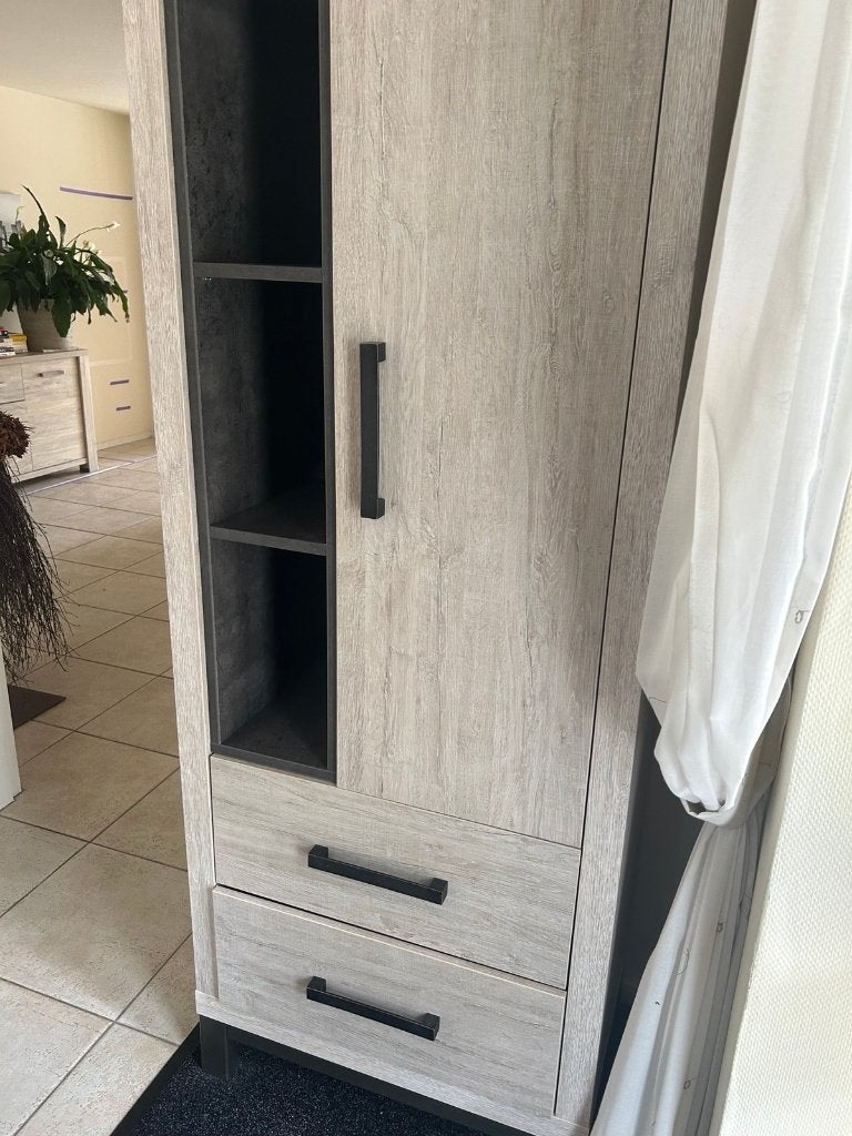 Lamulux opbergkast, Ophalen, Met deur(en), Zo goed als nieuw, Minder dan 150 cm