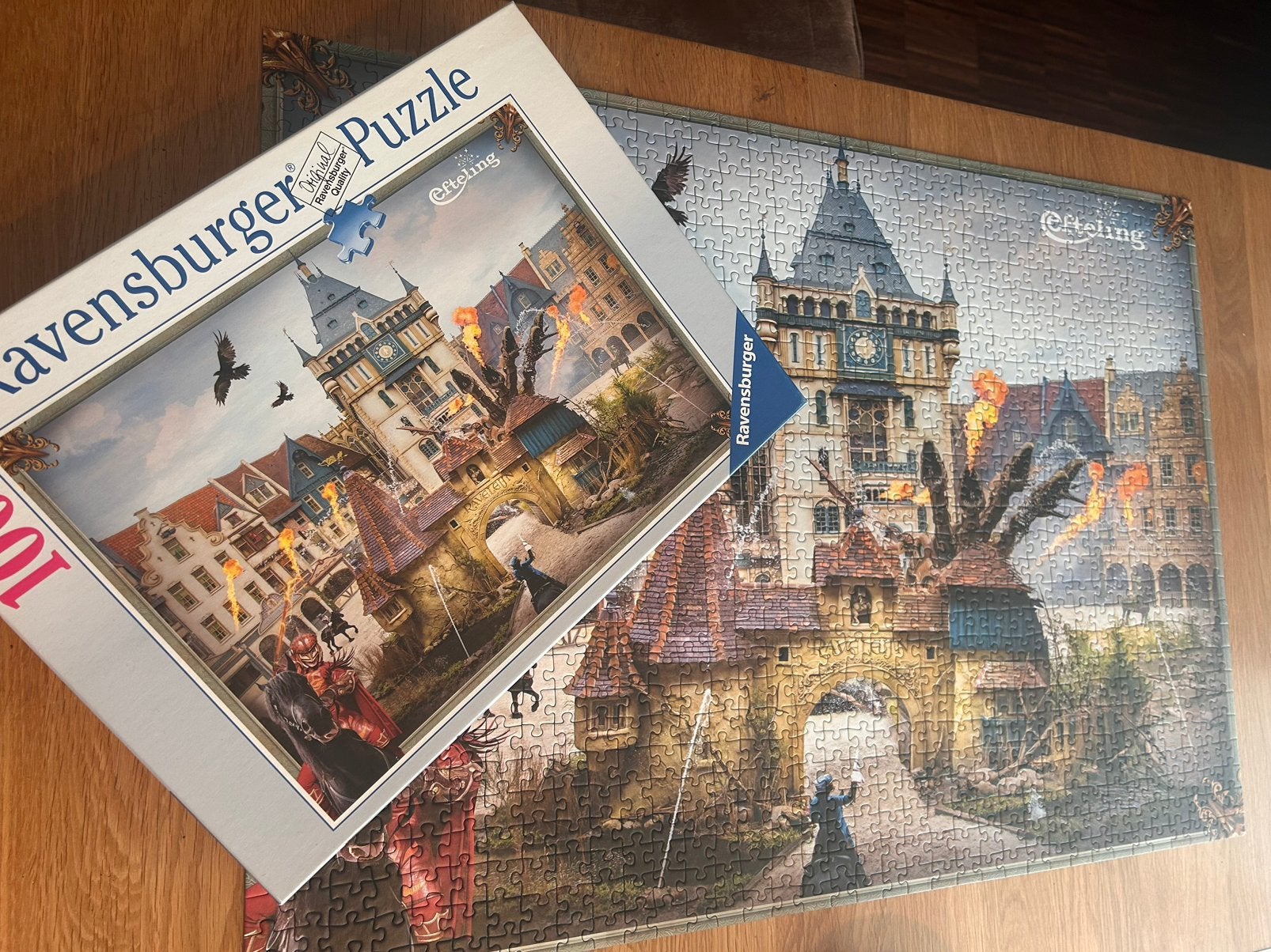 Efteling Raveleijn puzzel, in perfecte staat, Verzamelen, Efteling, Ophalen of Verzenden, Zo goed als nieuw, Overige typen