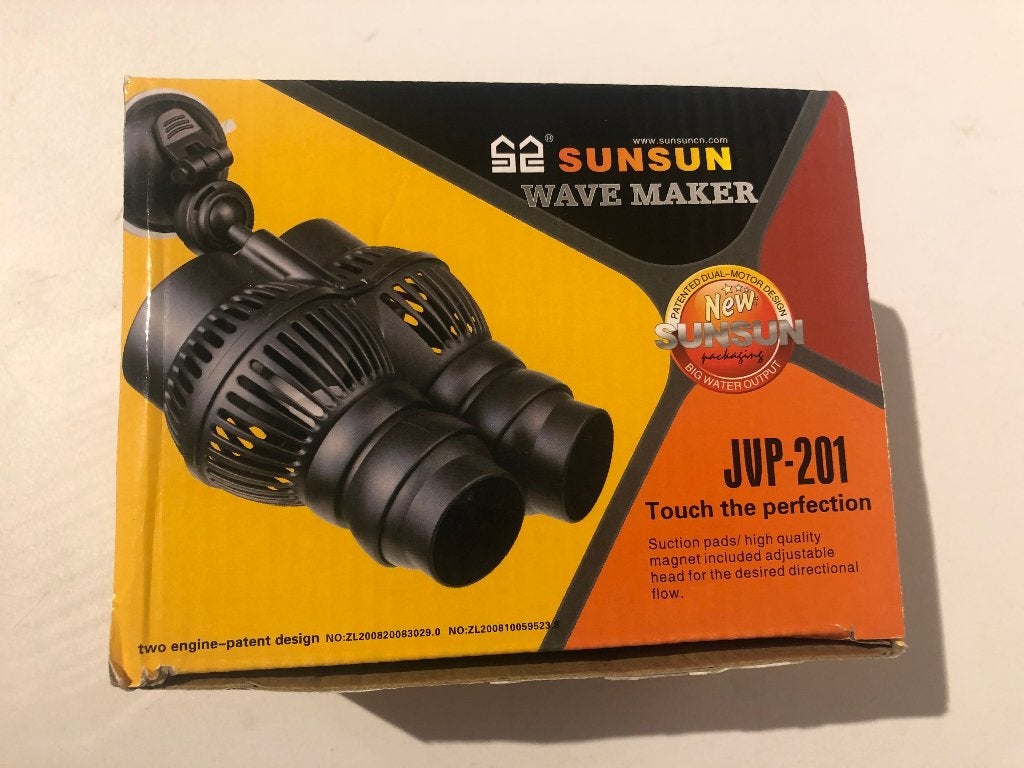 NIEUWE Stromingspomp sunsun wave maker jvp- 201, Dieren en Toebehoren, Vissen | Aquaria en Toebehoren, Ophalen of Verzenden, Nieuw