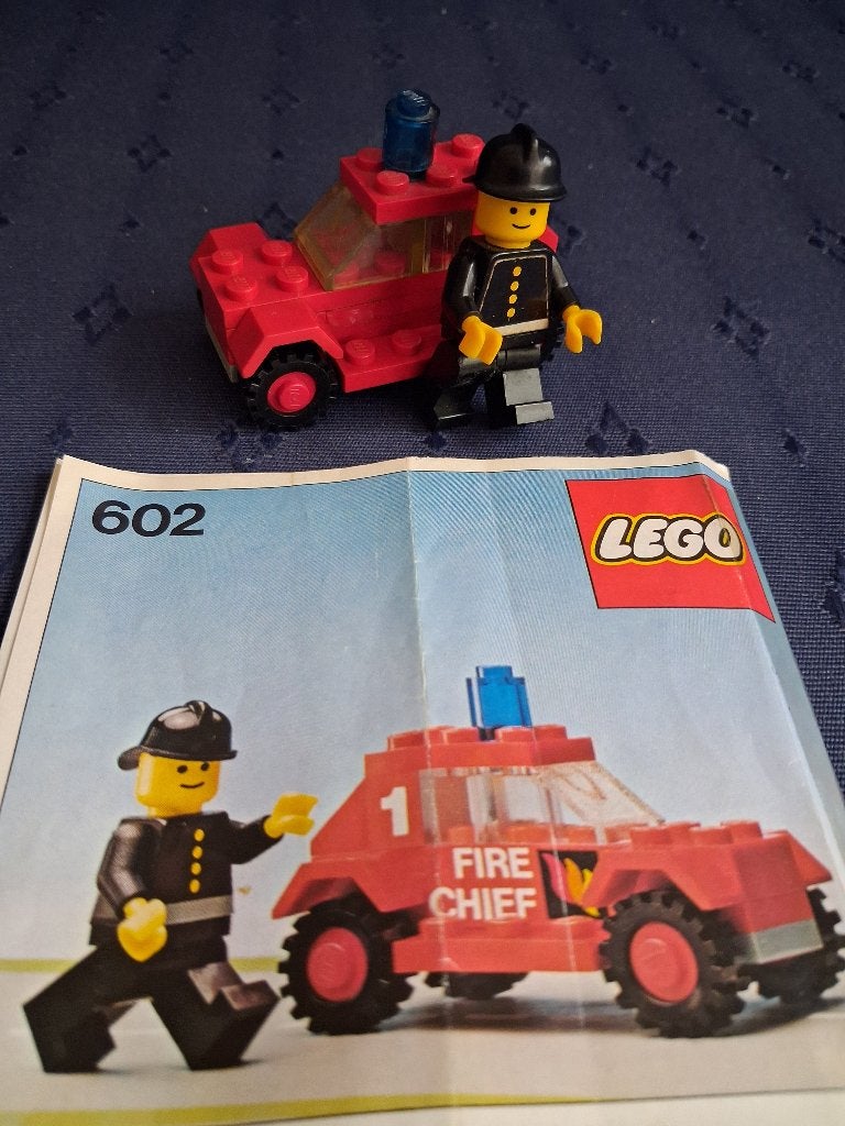 LEGO set nr. 600 Politieauto, Ophalen, Gebruikt, Lego, Inclusief instructies