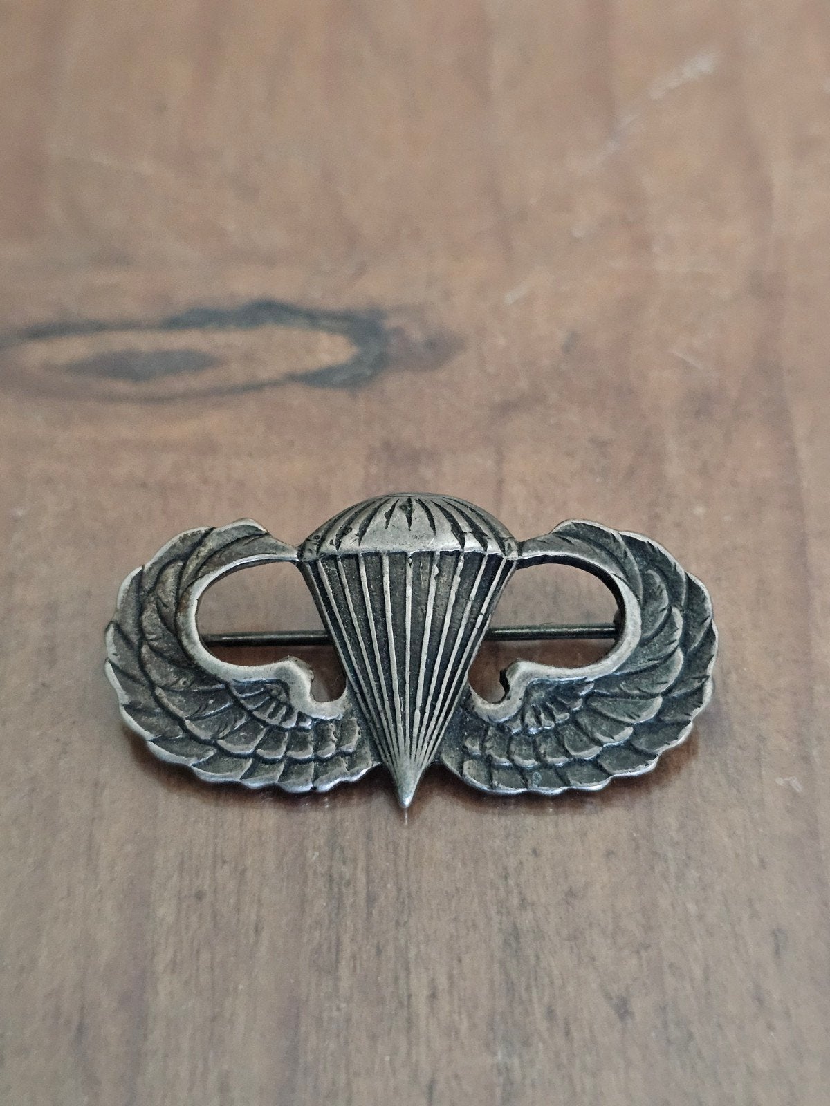 WWII US Airborne jump wing, Ophalen of Verzenden, Amerika, Embleem of Badge