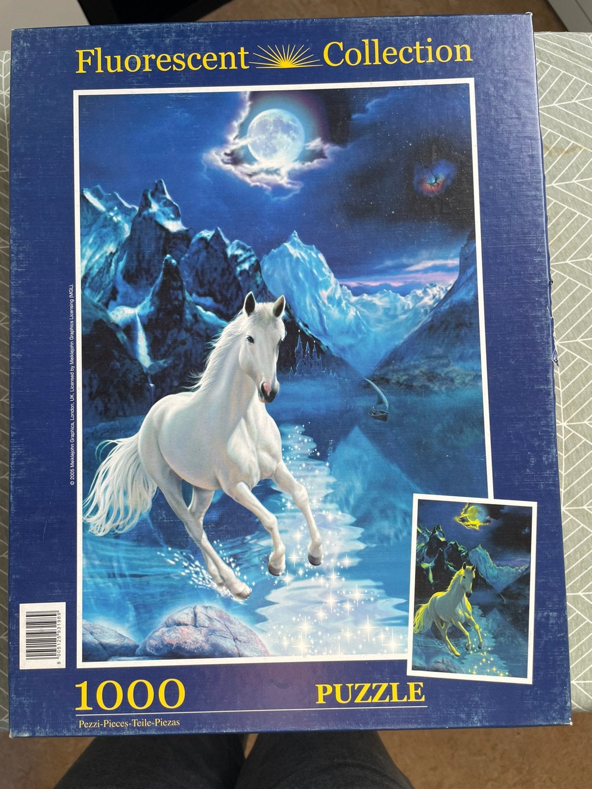 Clementoni puzzel 1000 stukjes, Ophalen of Verzenden, 500 t/m 1500 stukjes, Zo goed als nieuw