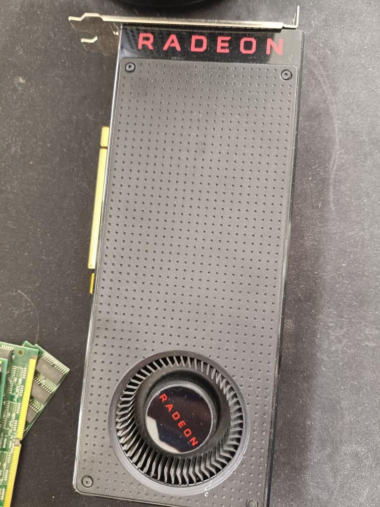 Radeon RX 480 4GB GDDR5 Grafische Kaart, Ophalen, PCI-Express 3, Gebruikt, AMD
