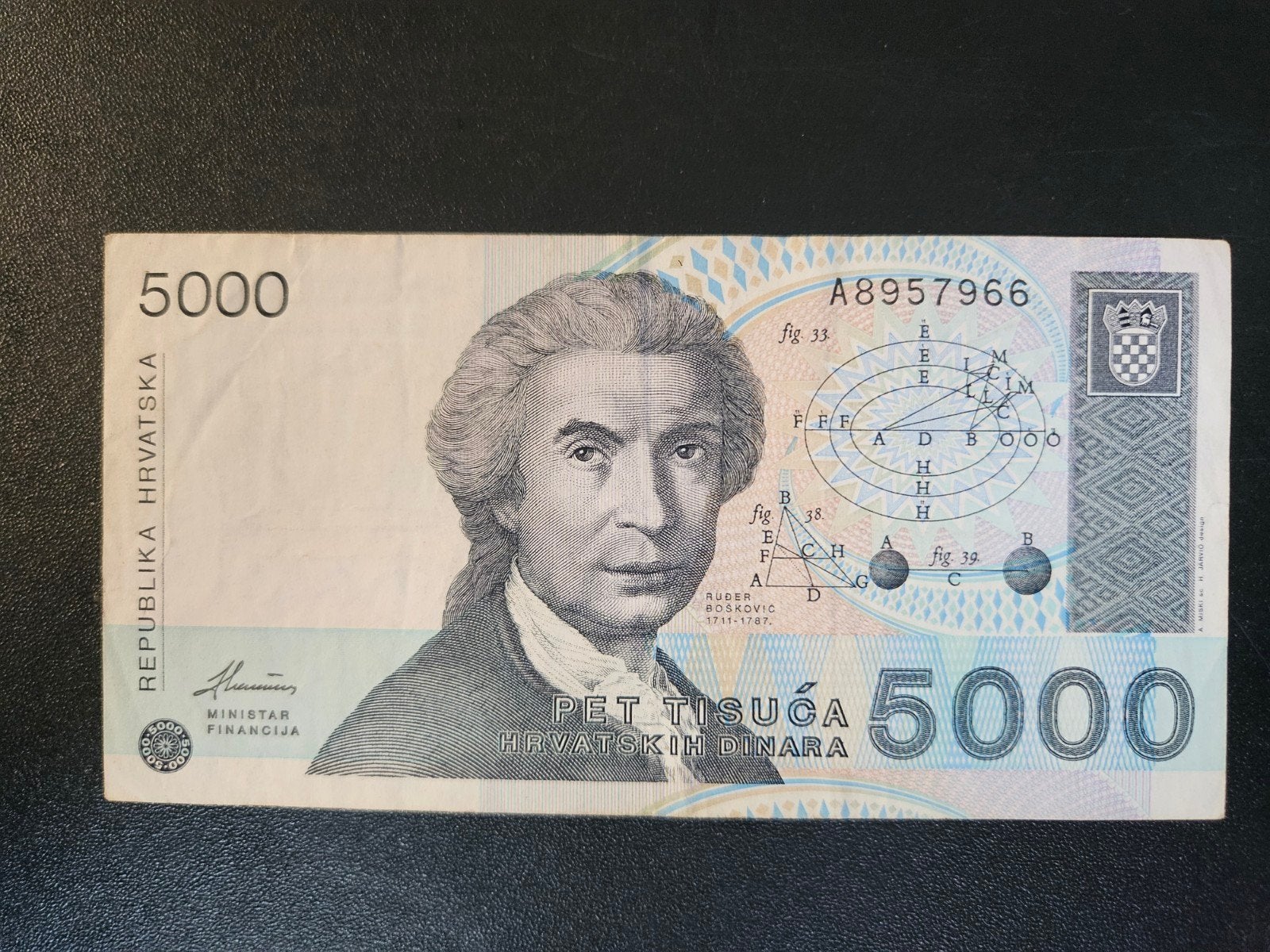 Kroatië pick 24a 1992, Postzegels en Munten, Bankbiljetten | Europa | Niet-Eurobiljetten, Verzenden, Overige landen, Los biljet