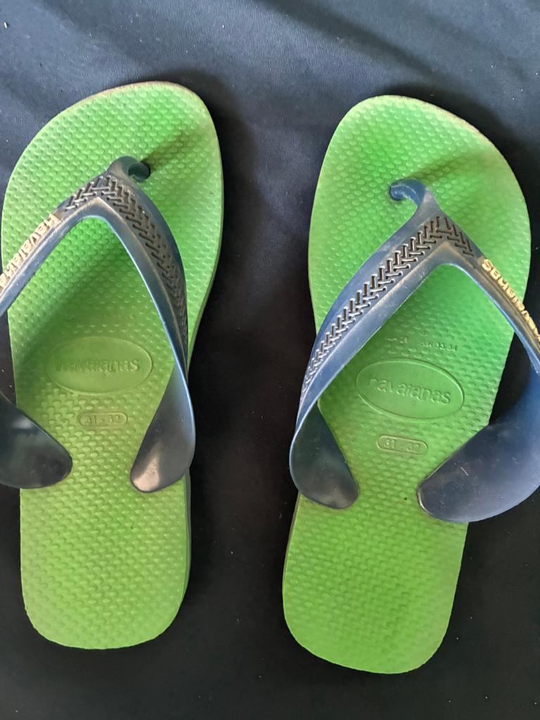 Havaianas maat 31/32, Ophalen of Verzenden, Gebruikt, Meisje, Overige typen