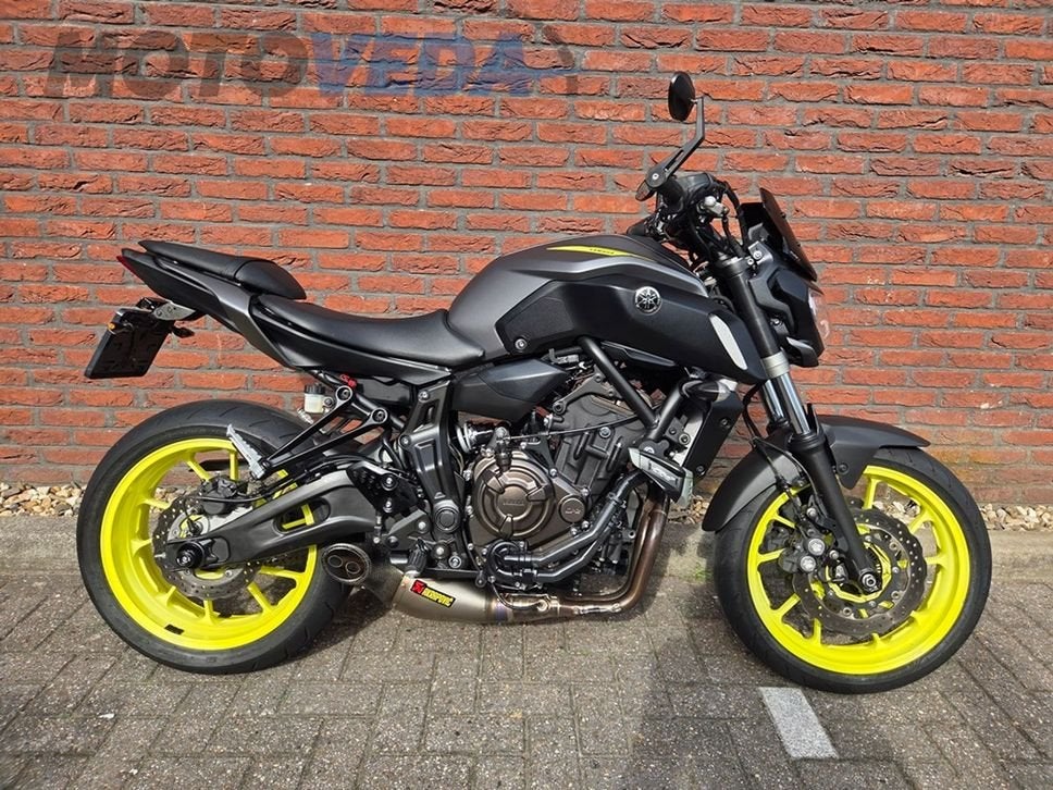 YAMAHA MT 07 ABS 35kW (bj 2018), 2 cilinders, Bedrijf, Onbekend, YAMAHA