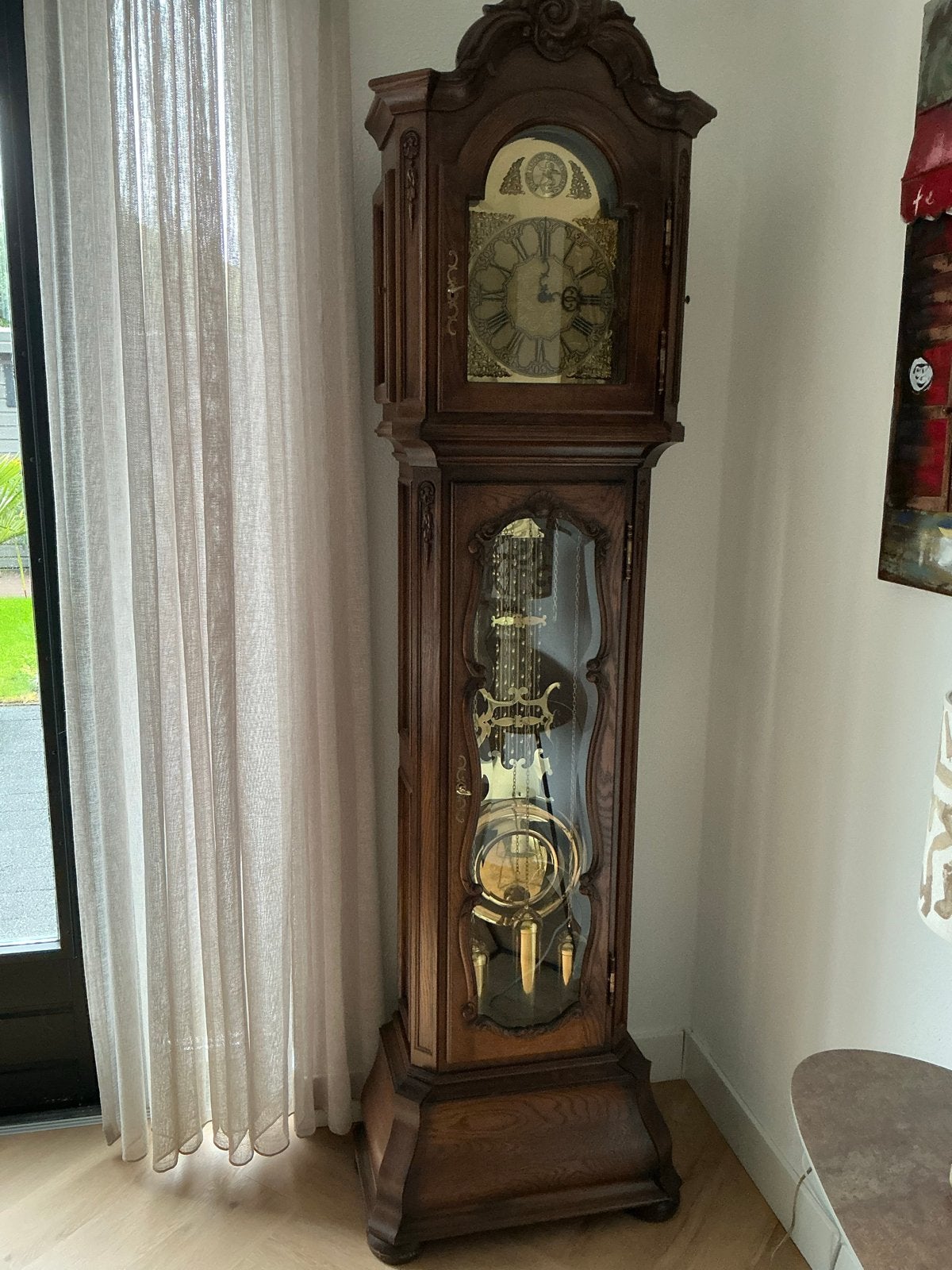 Klassieke staande klok - Interclock, Ophalen