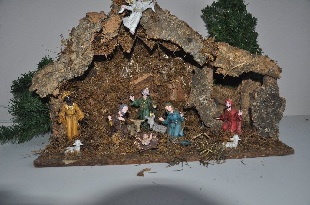 Kerststal, Ophalen, Gebruikt