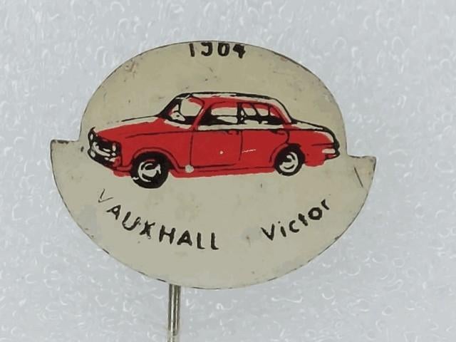 SP1520 Speldje 1904 Vauxhall Victor rood, Ophalen of Verzenden, Gebruikt, Overige onderwerpen