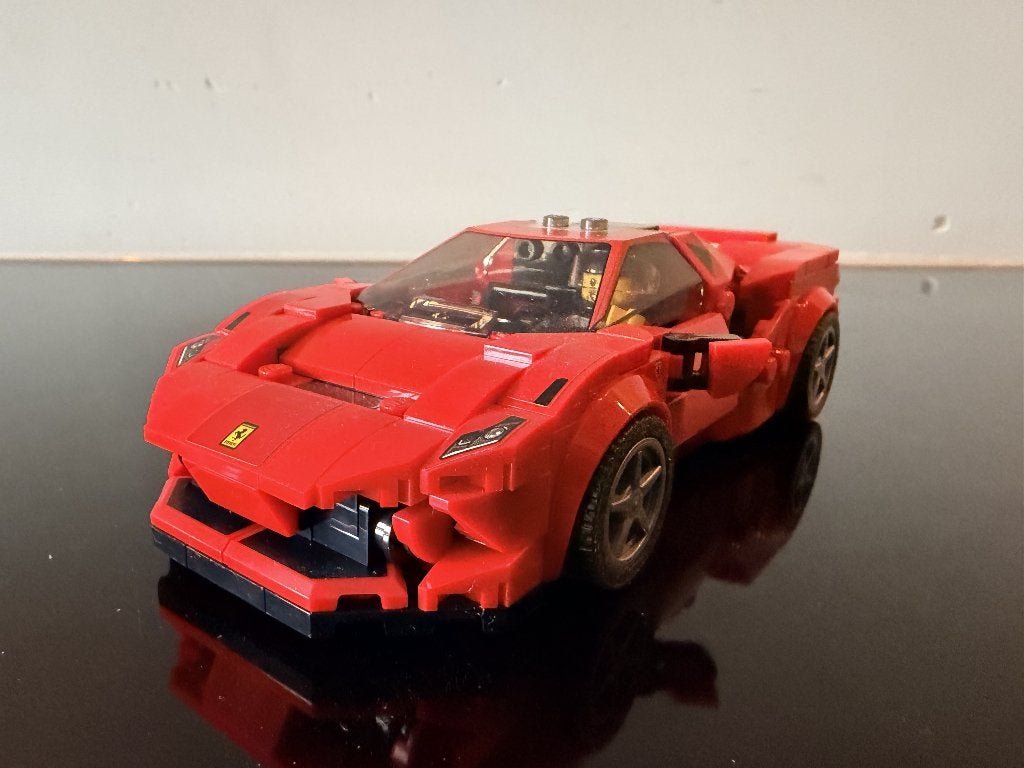 LEGO Speed Champions 76895 – Ferrari F8 Tributo, Lego, Zo goed als nieuw, Speed Champions, Ophalen of Verzenden