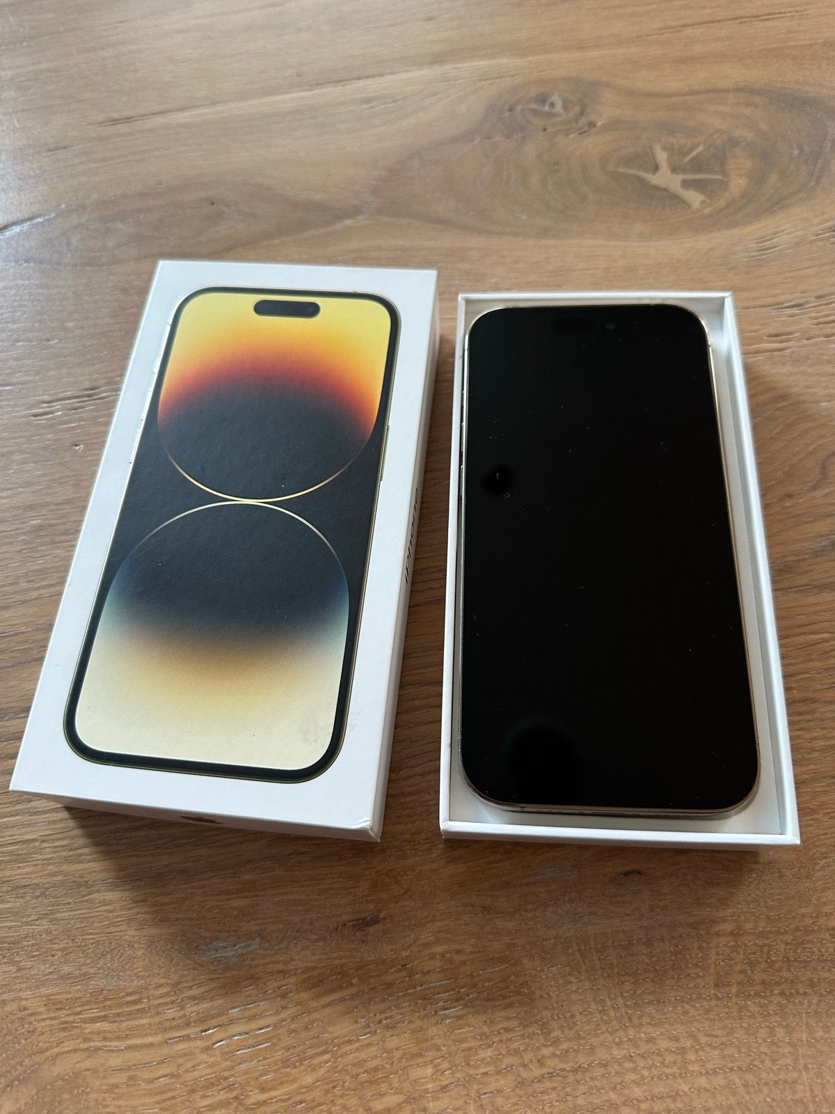 iPhone 14 Pro Goud 128 GB - 79% Accucapaciteit, Ophalen, Goud, 128 GB, Gebruikt