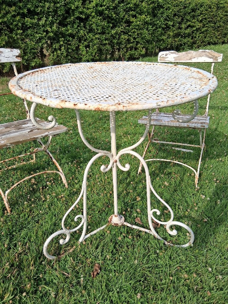 Antieke tuinset, Overige materialen, Gebruikt, Tuinset, Ophalen