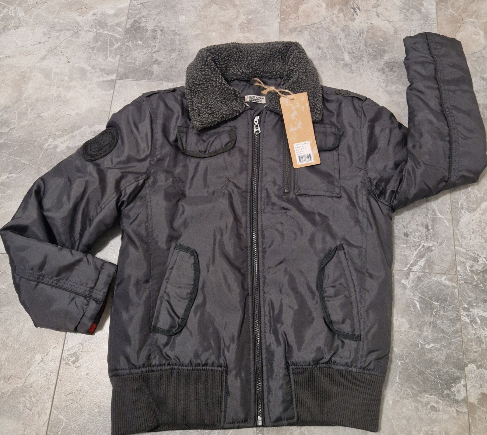 djdutchjeans  Jongensjas Maat 164, Kinderen en Baby's, Ophalen of Verzenden, Nieuw, Jongen of Meisje, Jas