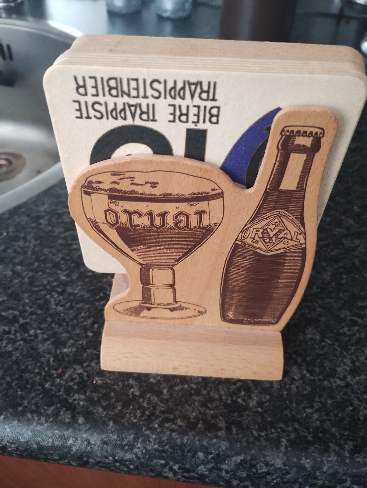 Bierfiltjes en houders van diverse biermerken, Ophalen of Verzenden, Gebruikt